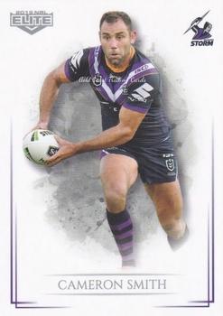 2019 NRL Elite #062 Cameron Smith Front